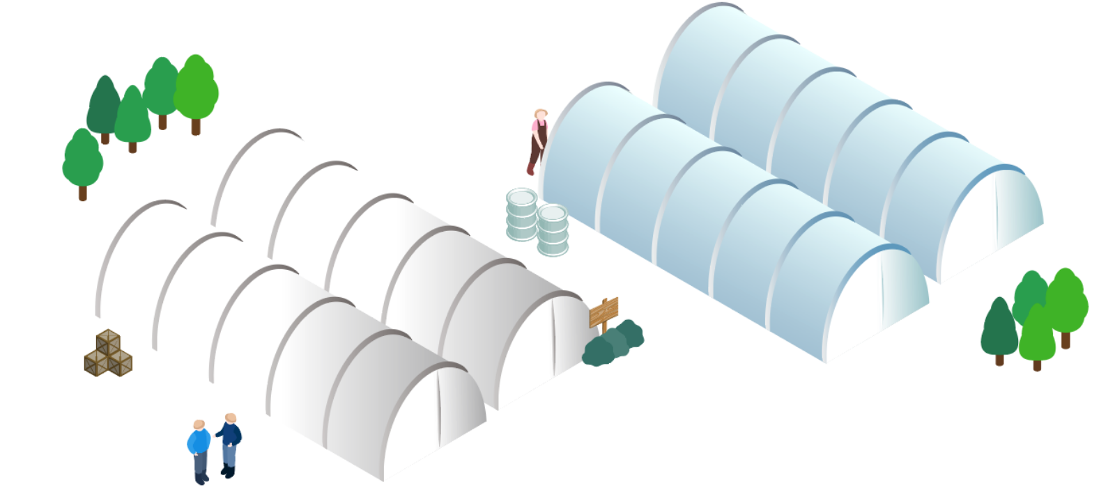 ビニールハウス用